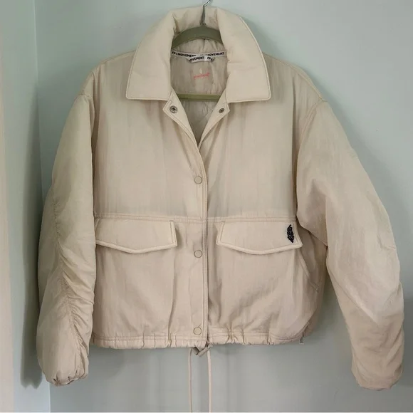 Free People Movement, Off the Bleachers Coaches Jacket, size XS - Picture 7 of 13